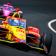 Romain Grosjean on track during the 2022 Indianapolis 500